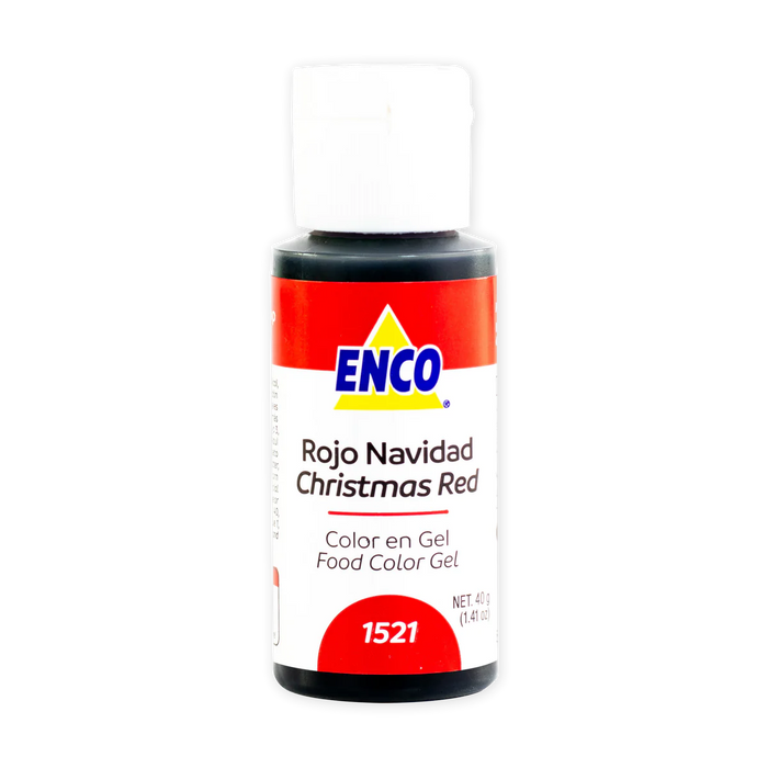 ENCO COLOR ROJO NAVIDAD 40 G
