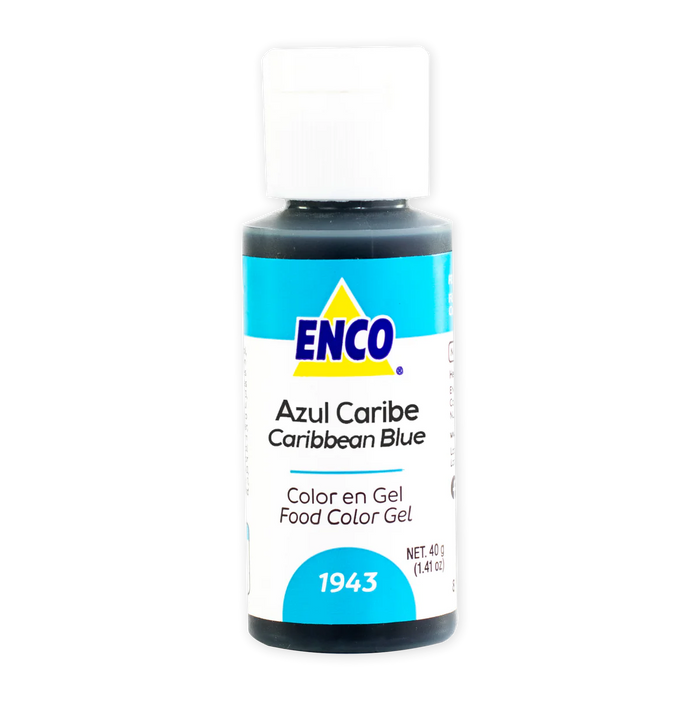 ENCO COLOR AZUL CARIBE 40 G