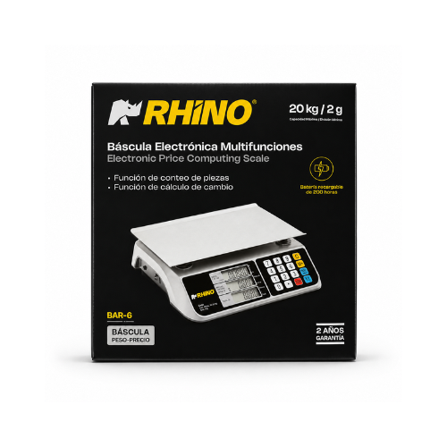 BASCULA RHINO 20 KG/2G